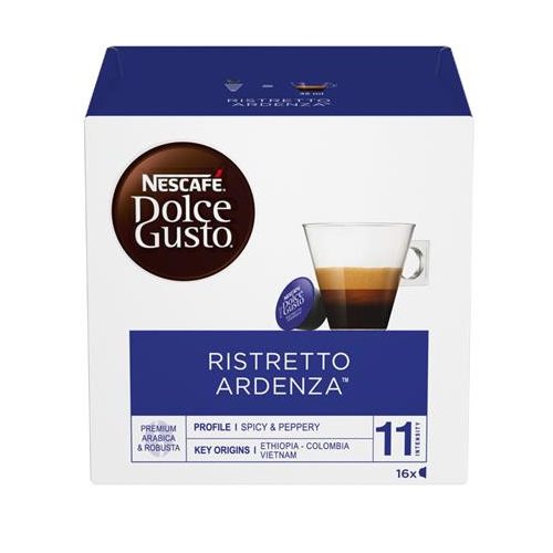 Kávékapszula, 16 db,  NESCAFÉ DOLCE GUSTO "Ristretto Ardenza"