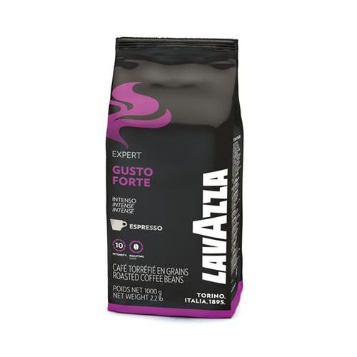 Kávé, pörkölt, szemes, 1000 g, LAVAZZA "Gusto Forte"