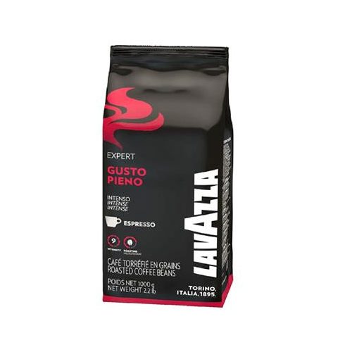 Kávé, pörkölt, szemes, 1000 g, LAVAZZA "Gusto Pieno"