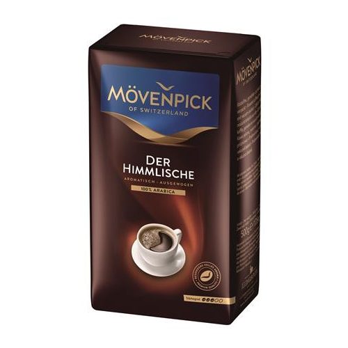 Kávé, pörkölt, őrölt, vákuumos csomagolásban, 500 g, MÖVENPICK "Himmlische"