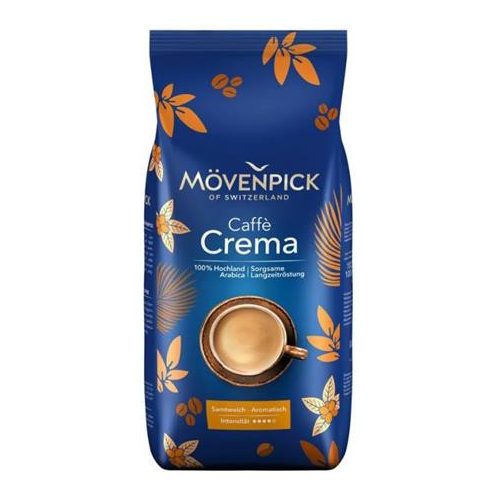Kávé, pörkölt, szemes, 1000 g, MÖVENPICK "Caffé Crema"