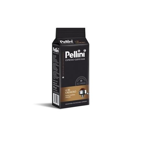 Kávé, pörkölt, őrölt, 250 g, PELLINI, "Cremoso"
