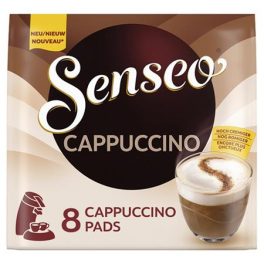  Kávépárna, 8 db, 92 g, DOUWE EGBERTS "Senseo", Cappuccino