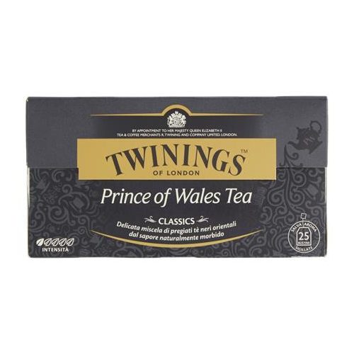 Fekete tea, 25x2 g, TWININGS "Prince of Wales"