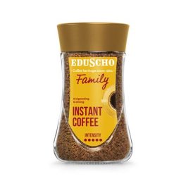 Instant kávé, 200 g, üveges, EDUSCHO "Family"