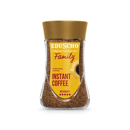 Instant kávé, 200 g, üveges, EDUSCHO "Family"
