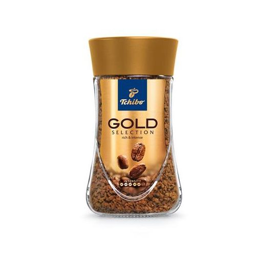 Instant kávé, 200 g, üveges, TCHIBO "Gold Selection"