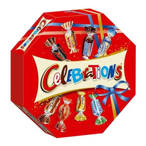 Desszert, ünnepi dobozban, 196 g, "Celebrations"