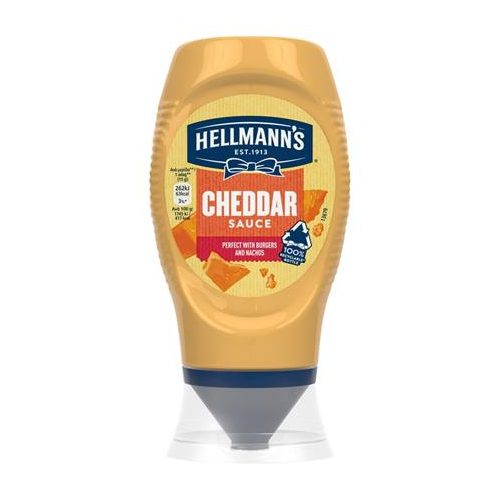 Cheddar szósz, 250 g, HELLMANNS