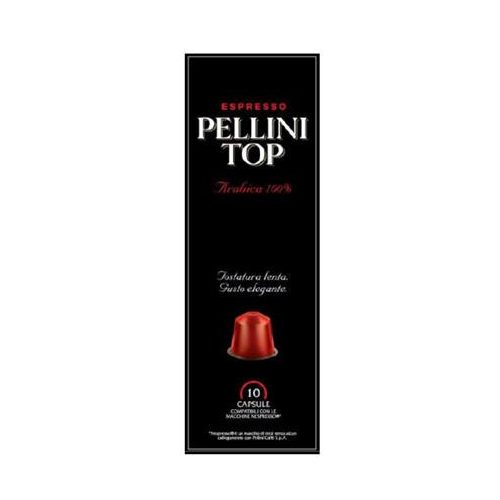 Kávékapszula, Nespresso® kompatibilis, 10 db, PELLINI, "Top"