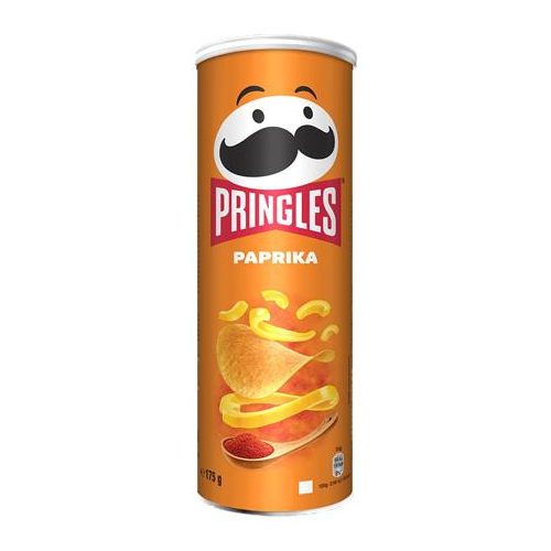 Chips, 165 g, PRINGLES, paprikás