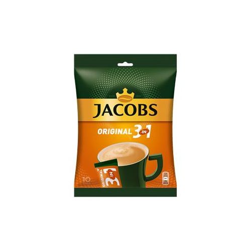 Instant kávé stick, 10x15,2 g, JACOBS "3in1"