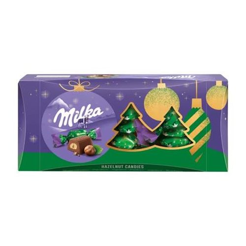 Szaloncukor, 310 g, MILKA, mogyorókrémes