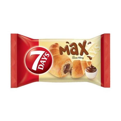 Croissant, 80 g, 7DAYS "Max", kakaókrémmel