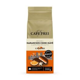   Kávé, pörkölt, őrölt, 200 g, CAFE FREI "Brüsszeli Jaffa-Praliné"