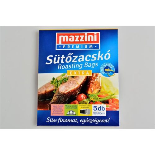 Sütőzacskó, extra, 5 db, 38x40 cm, MAZZINI "Premium"