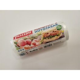   Hűtő- és uzsonnástasak, 100 db, 30x40 cm, 5 l, MAZZINI, átlátszó