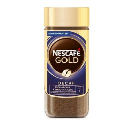   Instant kávé, koffeinmentes, 100 g, üveges, NESCAFÉ "Gold"