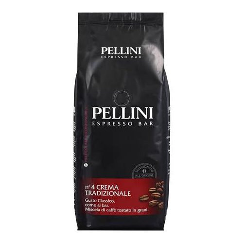 Kávé, pörkölt, szemes, 1000 g, PELLINI "Crema Tradizionale"