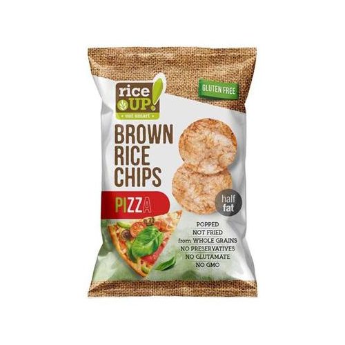 Barnarizs chips, 60 g, RICE UP, pizza