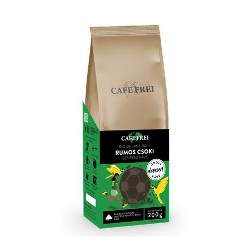 Kávé, pörkölt, őrölt, 200 g, CAFE FREI "Rio De Janeiro-i Rumoscsoki"
