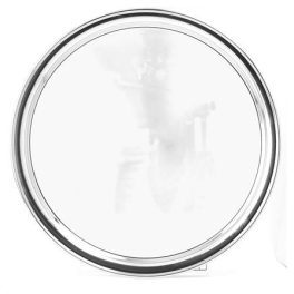 Tálca, kerek, rozsdamentes acél, krómozott, 29cm