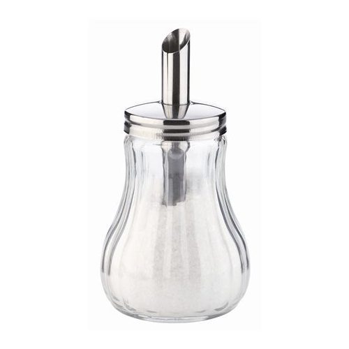 Cukorszóró, üveg, adagolós, 15cl