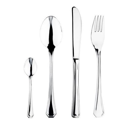 Evőeszköz szett, rozsdamentes acél, 24 db-os szett, OKTAGONAL