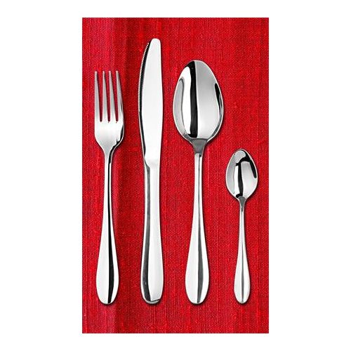 Evőeszköz szett, rozsdamentes acél, 24 db-os szett, "Palermo"