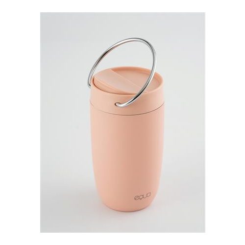 Termoszbögre, 300 ml, rozsdamentes acél, EQUA "Cup", rózsaszín
