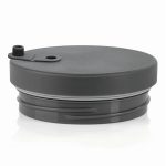 Termoszbögre, 1,2 l,  szívószállal, füllel, szürke