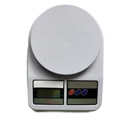 Konyhai mérleg, digitális, 7 kg terhelhetőség, fehér