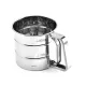 Porcukorszóró, 250 ml, inox