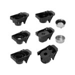 Kávéfőzőgép, multikapszulás, HAUSER "CE-934", piros