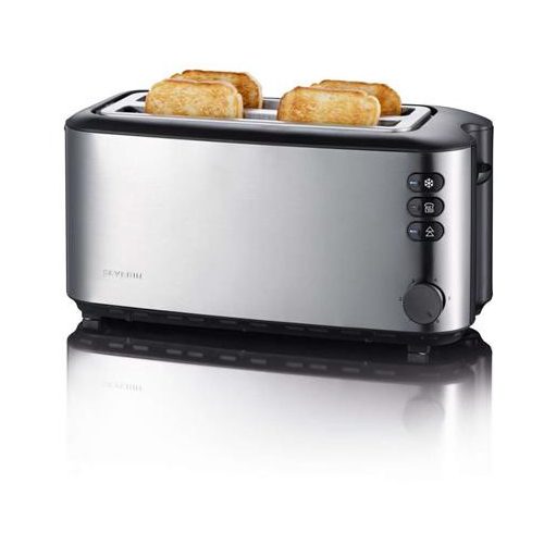 Kenyérpirító, SEVERIN, inox