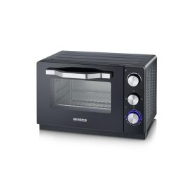 Mini sütő, 20 l, SEVERIN, fekete