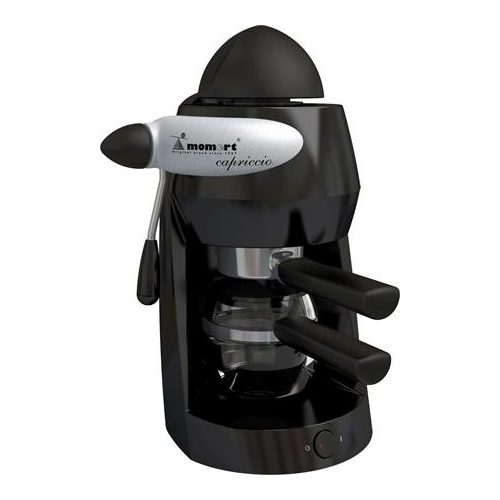 Presszókávéfőző, MOMERT "1160 Capriccio" fekete-ezüst
