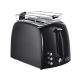 Kenyérpirító, RUSSELL HOBBS "Textures plusz", fekete