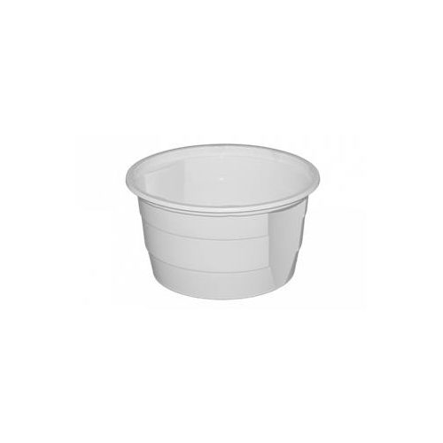 Műanyag gulyás tányér, 750 ml, 50 db, fehér