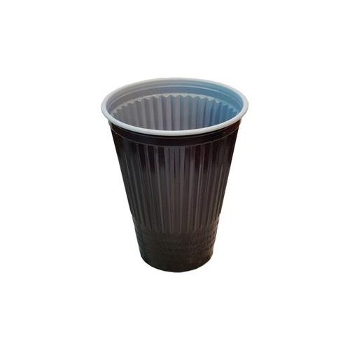Műanyag pohár, automatába, 1,5 dl, 100 db, barna