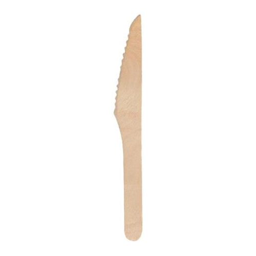Kés, fa, 16,5 cm, 100 db