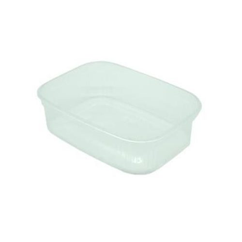 Műanyag tál, lezárható, 350 ml, 50 db "Svéd"