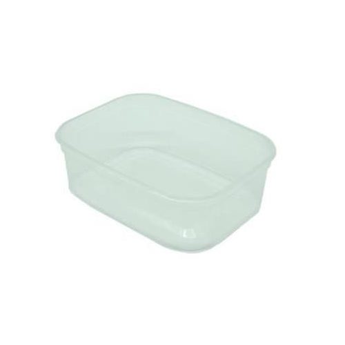 Műanyag tál, lezárható, 450 ml, 50 db "Svéd"