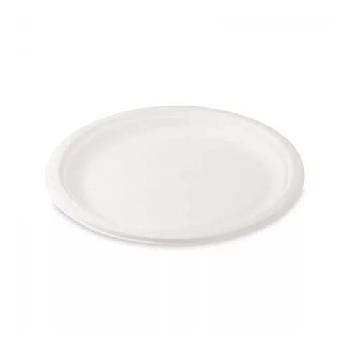 Tányér, PLA, lebomló, 17 cm, 50 db, "Party"