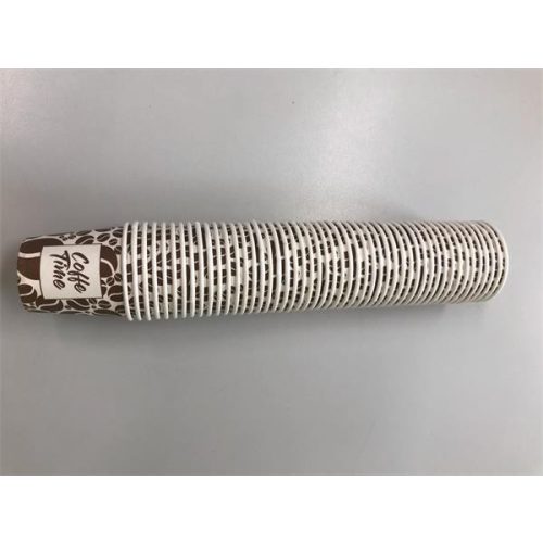 Papírpohár, 1 dl, 50 db, "Party", mintás