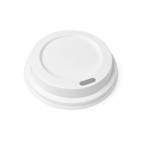 Tető, ivólyukkal, 2 dl-es papírpohárhoz, 75 mm átmérő, 50 db, fehér
