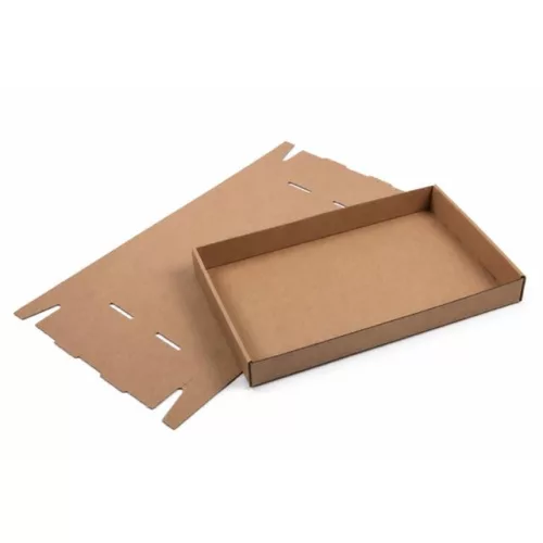 Papírtálca, street food, 26x16,5x3 cm, 200 db, barna