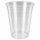 Műanyag shaker és koktélos pohár, 3 dl, 50 db, víztiszta