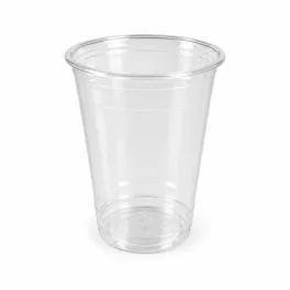   Műanyag shaker és koktélos pohár, 4 dl, 50 db, víztiszta