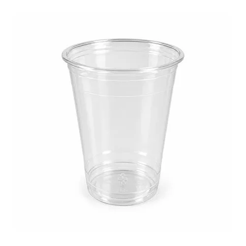 Műanyag shaker és koktélos pohár, 4 dl, 50 db, víztiszta